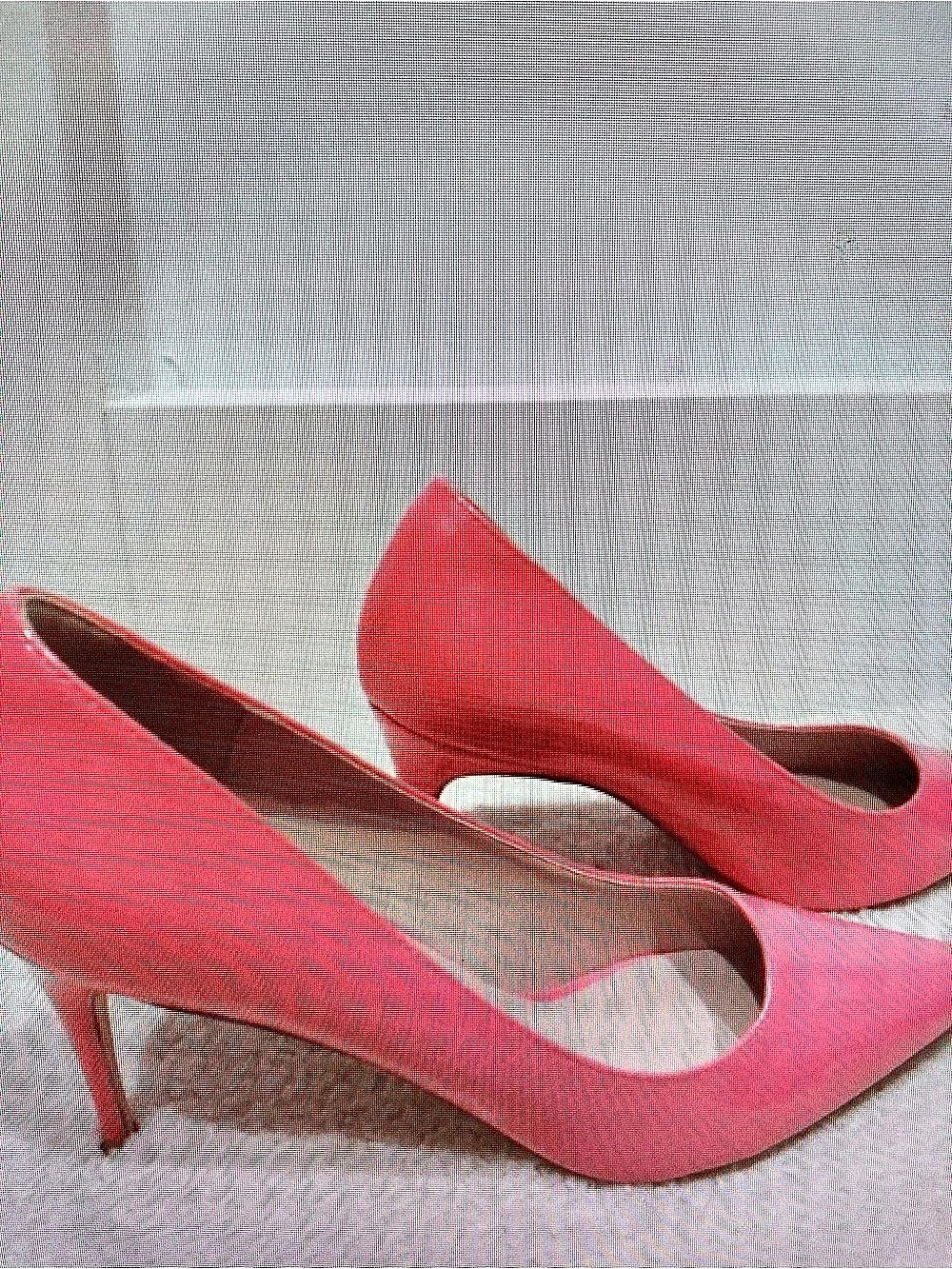 Pink Slingback Heels Like New